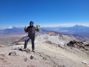 Sommet bolivie 6000m