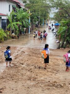 Sortie ecole cambodge